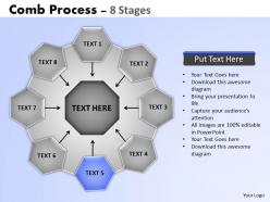93218471 style circular hub-spoke 8 piece powerpoint template diagram graphic slide