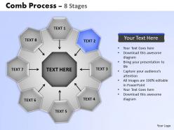 Comb process 8 stages powerpoint slides 5