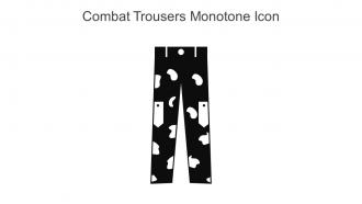 Combat Trousers Monotone Icon In Powerpoint Pptx Png And Editable Eps Format