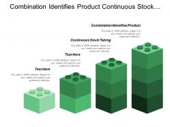 Combination identifies product continuous stock taking supported confidence
