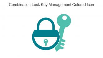 Combination Lock Key Management Colored Icon In Powerpoint Pptx Png And Editable Eps Format