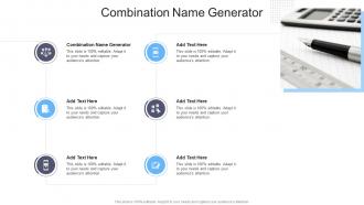 Combination Name Generator In Powerpoint And Google Slides Cpb