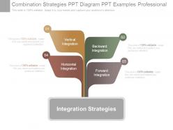 Combination strategies ppt diagram ppt examples professional