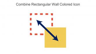 Combine Rectangular Wall Colored Icon In Powerpoint Pptx Png And Editable Eps Format