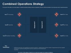 Combined Operations Strategy Effort Ppt Powerpoint Presentation Infographic Template Inspiration