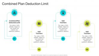 Combined Plan Deduction Limit In Powerpoint And Google Slides Cpb