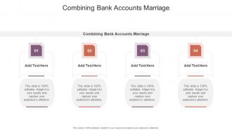 Combining Bank Accounts Marriage In Powerpoint And Google Slides Cpb