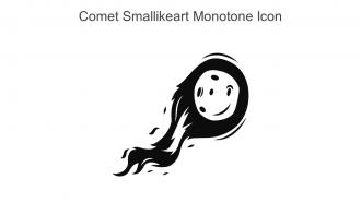 Comet Smallikeart Monotone Icon In Powerpoint Pptx Png And Editable Eps Format