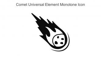 Comet Universal Element Monotone Icon In Powerpoint Pptx Png And Editable Eps Format