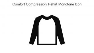 Comfort Compression T Shirt Monotone Icon In Powerpoint Pptx Png And Editable Eps Format