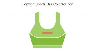 Comfort Sports Bra Colored Icon In Powerpoint Pptx Png And Editable Eps Format