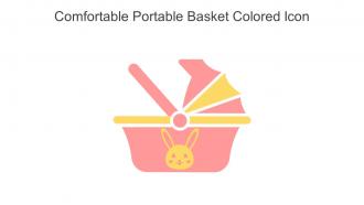 Comfortable Portable Basket Colored Icon In Powerpoint Pptx Png And Editable Eps Format