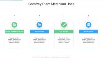 Comfrey Plant Medicinal Uses In Powerpoint And Google Slides Cpb