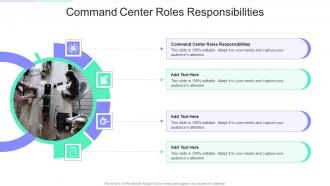 Command Center Roles Responsibilities In Powerpoint And Google Slides Cpb