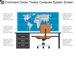Command center twelve computer system screen