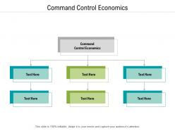 Command control economics ppt powerpoint presentation styles tips cpb