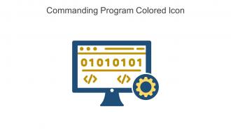 Commanding Program Colored Icon In Powerpoint Pptx Png And Editable Eps Format