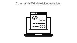 Commands Window Monotone Icon In Powerpoint Pptx Png And Editable Eps Format
