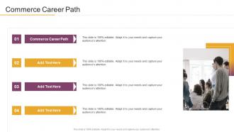 Commerce Career Path In Powerpoint And Google Slides Cpb
