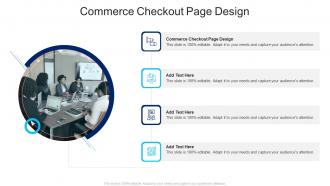 Commerce Checkout Page Design In Powerpoint And Google Slides Cpb