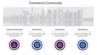 Commerce Community In Powerpoint And Google Slides Cpb