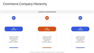 Commerce Company Hierarchy In Powerpoint And Google Slides Cpb
