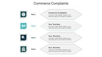 Commerce complaints ppt powerpoint presentation styles objects cpb