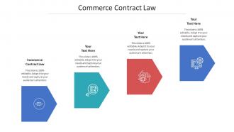 Commerce contract law ppt powerpoint presentation layouts maker cpb