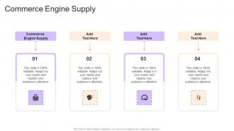 Commerce Engine Supply In Powerpoint And Google Slides Cpb