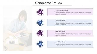 Commerce Frauds In Powerpoint And Google Slides Cpb
