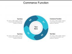 Commerce function ppt powerpoint presentation styles design ideas cpb