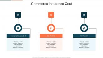 Commerce Insurance Cost In Powerpoint And Google Slides Cpb