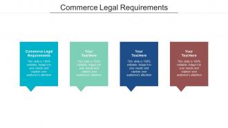 Commerce legal requirements ppt powerpoint presentation gallery objects cpb