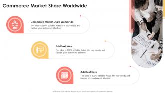 Commerce Market Share Worldwide In Powerpoint And Google Slides Cpb