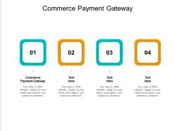 Commerce payment gateway ppt powerpoint presentation model professional cpb