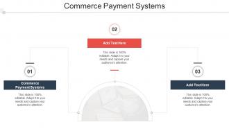 Commerce Payment Systems In Powerpoint And Google Slides Cpb