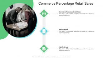 Commerce Percentage Retail Sales In Powerpoint And Google Slides Cpb