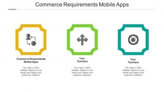 Commerce requirements mobile apps ppt powerpoint presentation slides information cpb