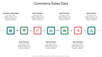 Commerce Sales Data In Powerpoint And Google Slides Cpb