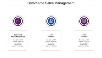 Commerce Sales Management In Powerpoint And Google Slides Cpb