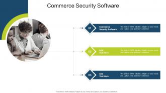 Commerce Security Software In Powerpoint And Google Slides Cpb