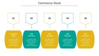 Commerce Stock Ppt Powerpoint Presentation Outline Ideas Cpb