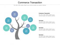 Commerce transaction ppt powerpoint presentation ideas graphic tips cpb