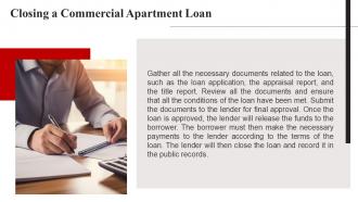 Commercial Apartment Loans Financing powerpoint presentation and google slides ICP Interactive Content Ready