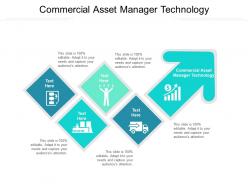 Commercial asset manager technology ppt powerpoint presentation pictures templates cpb