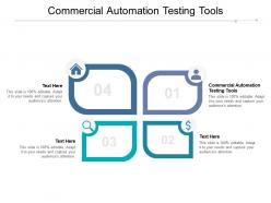 Commercial automation testing tools ppt powerpoint presentation layouts format ideas cpb