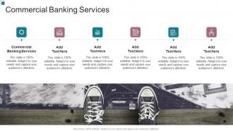Commercial Banking Services In Powerpoint And Google Slides Cpb