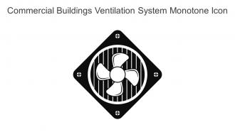 Commercial Buildings Ventilation System Monotone Icon In Powerpoint Pptx Png And Editable Eps Format