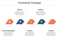 Commercial campaign ppt powerpoint presentation infographics cpb