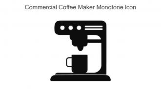 Commercial Coffee Maker Monotone Icon In Powerpoint Pptx Png And Editable Eps Format